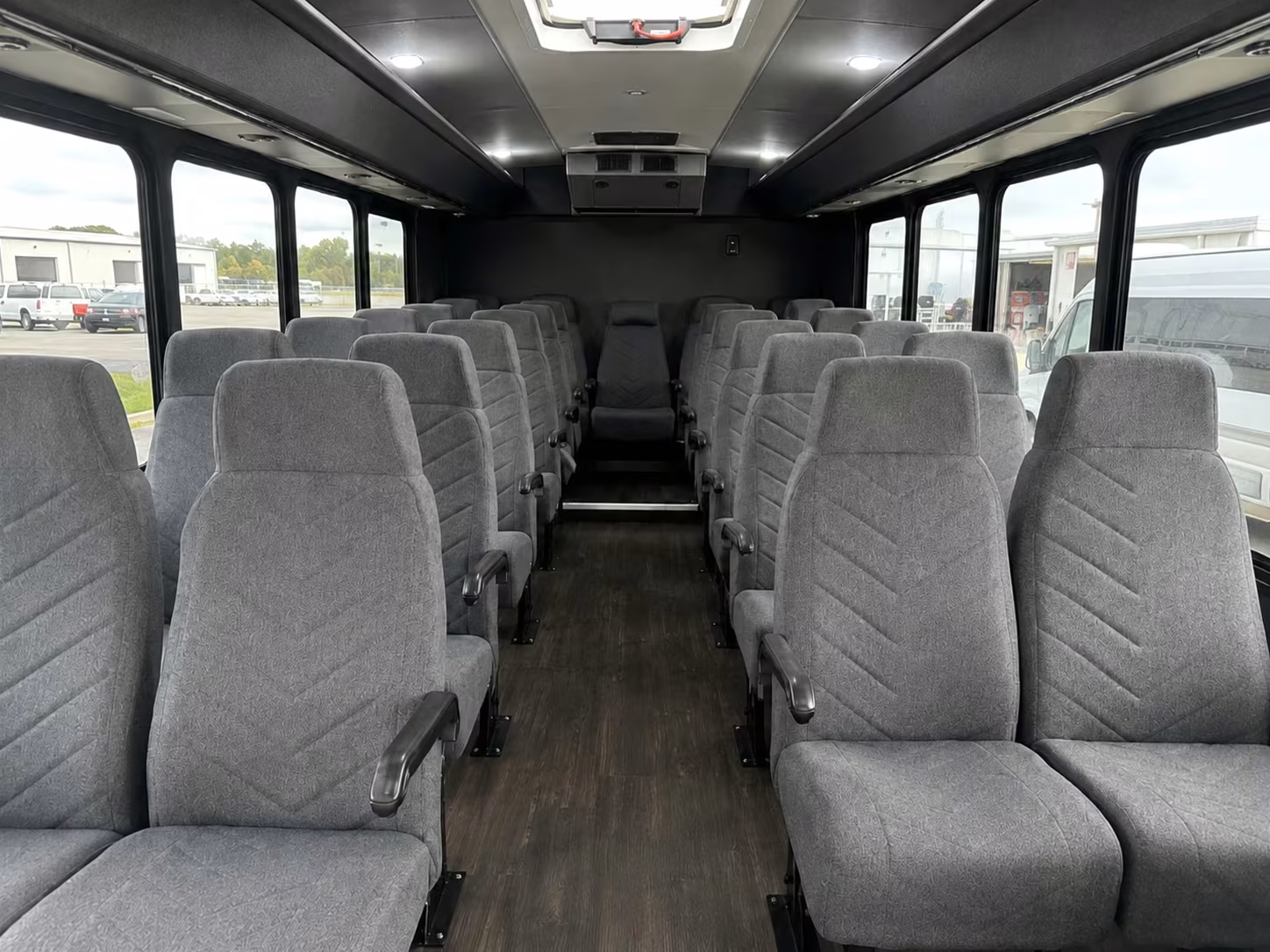 18 passenger minibus inside