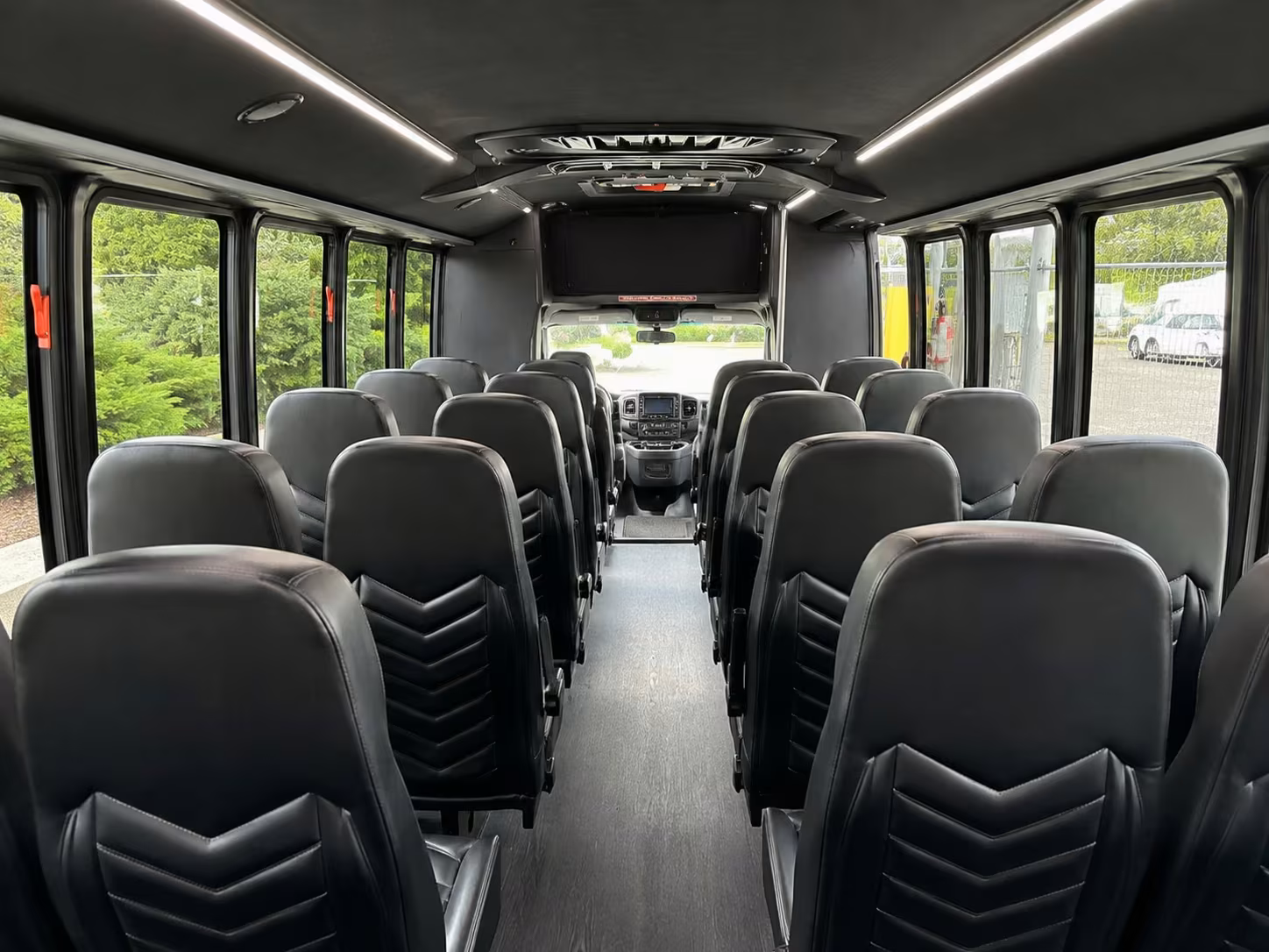 20 passenger minibus inside