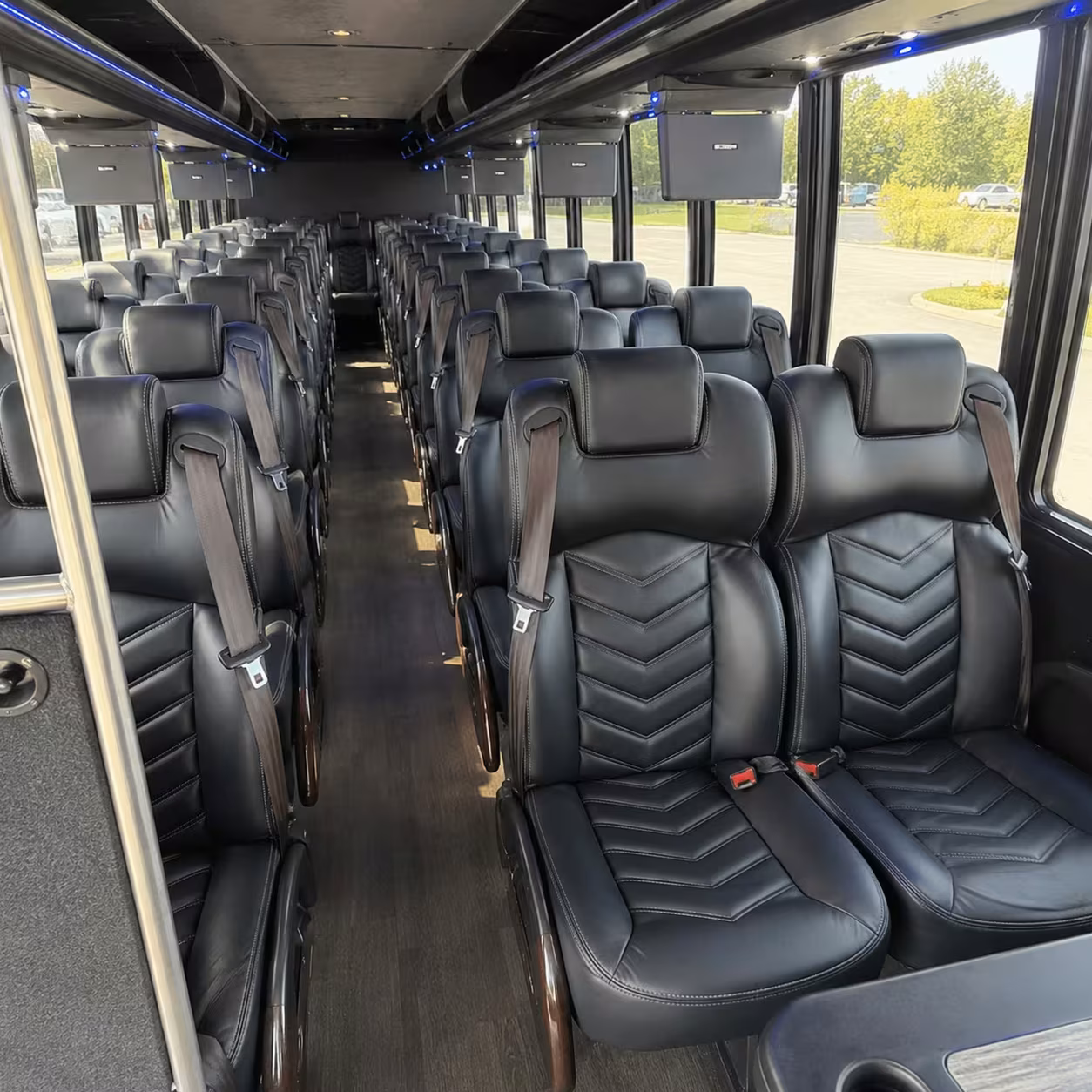 35 passenger minibus inside