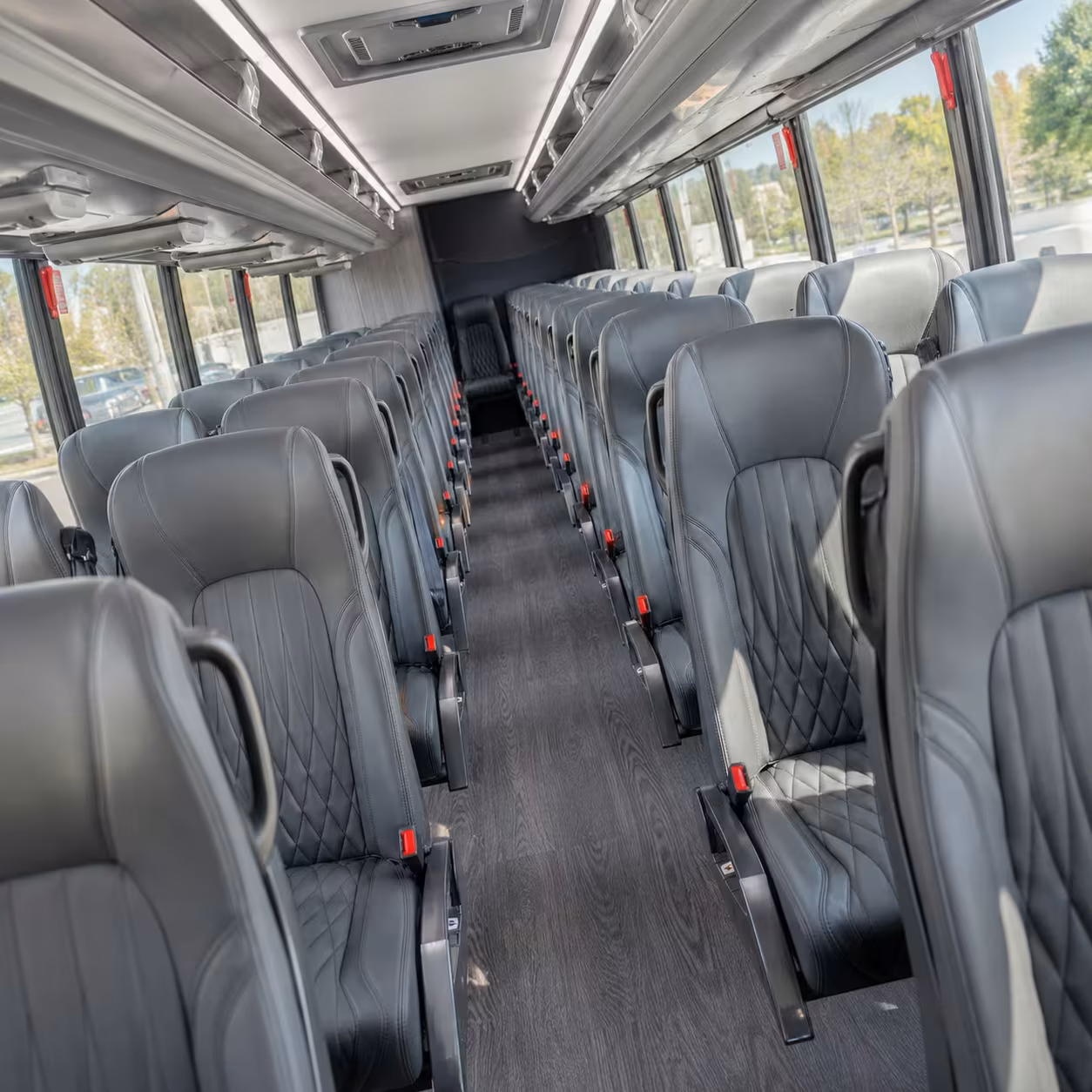35 passenger minibus interior