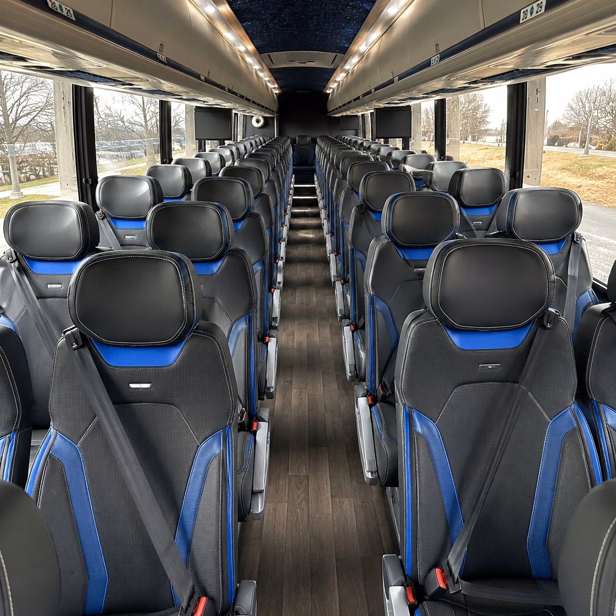 antioch charter bus interior