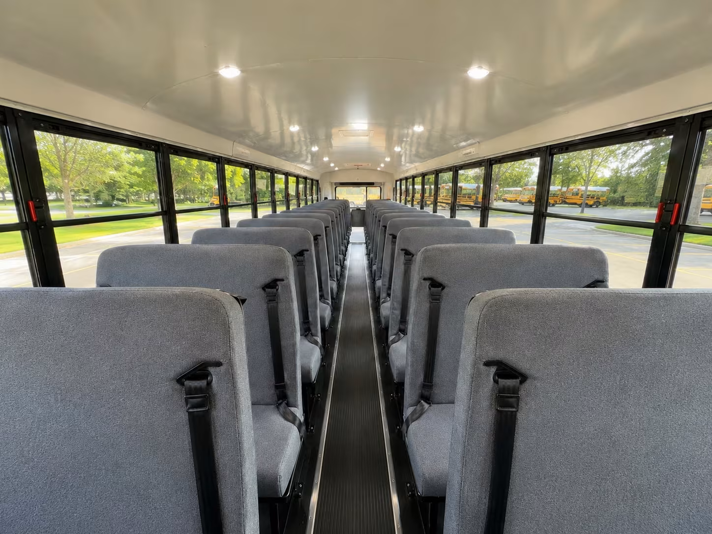 school bus interior