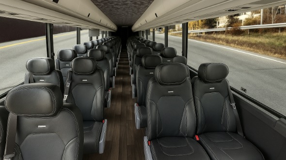 antioch 15 passenger minibus inside