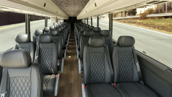 antioch 20 passenger minibus inside