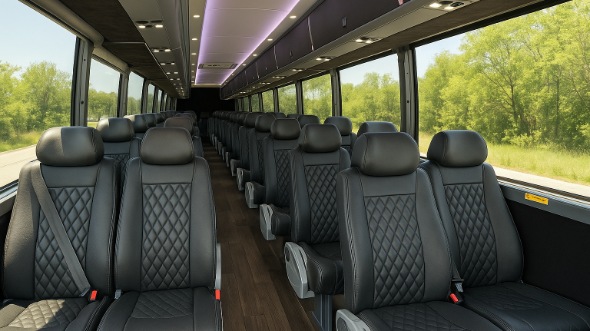 antioch 25 passenger minibus inside
