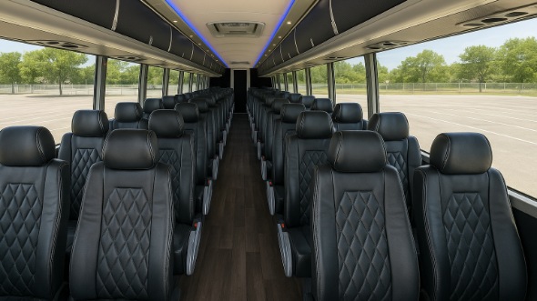 antioch 56 passenger charter bus rental