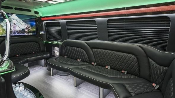 sprinter limo rental interior antioch